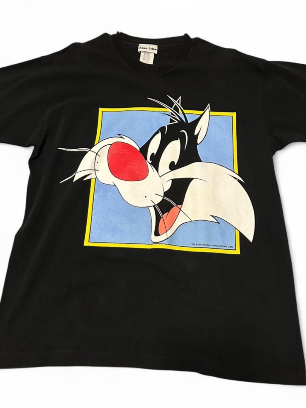 Looney Tunes Sylvester Graphic Tee - Black